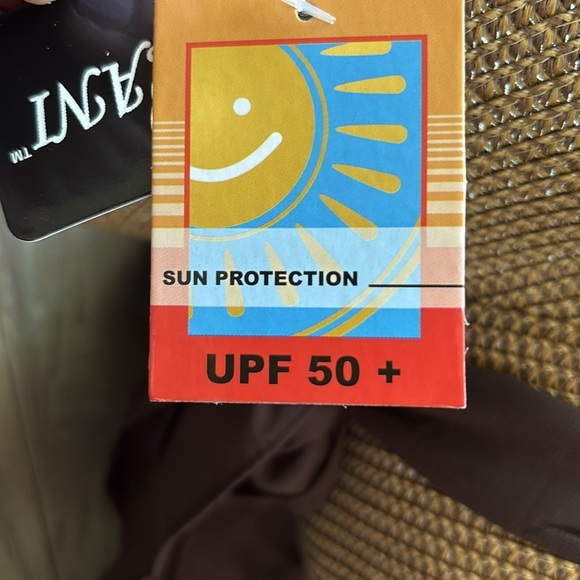 Milani UPF 50+ Sun protection floppy hat, natural,drawstring adjustable headband - Picture 6 of 11